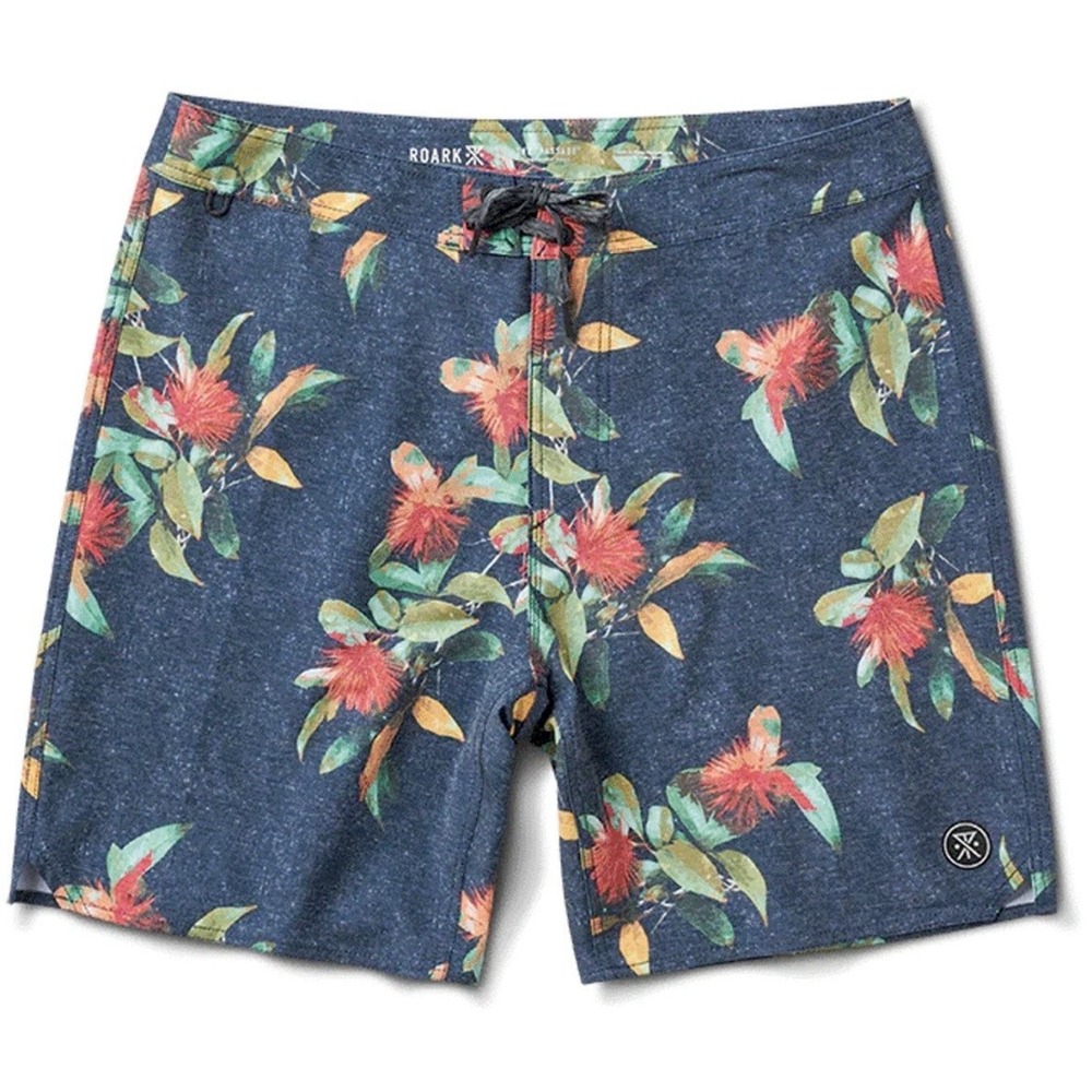 ROARK Men's The Passage LA SELVA 18" MEN'S Board Shorts Size‎ 32 Navy Blue surf
